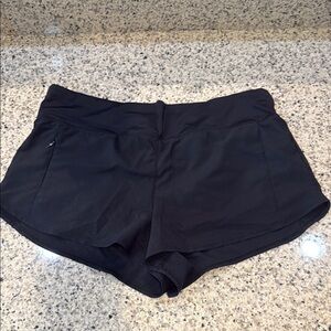 Adidas Black Athletic Shorts Lightweight Elastic Waist